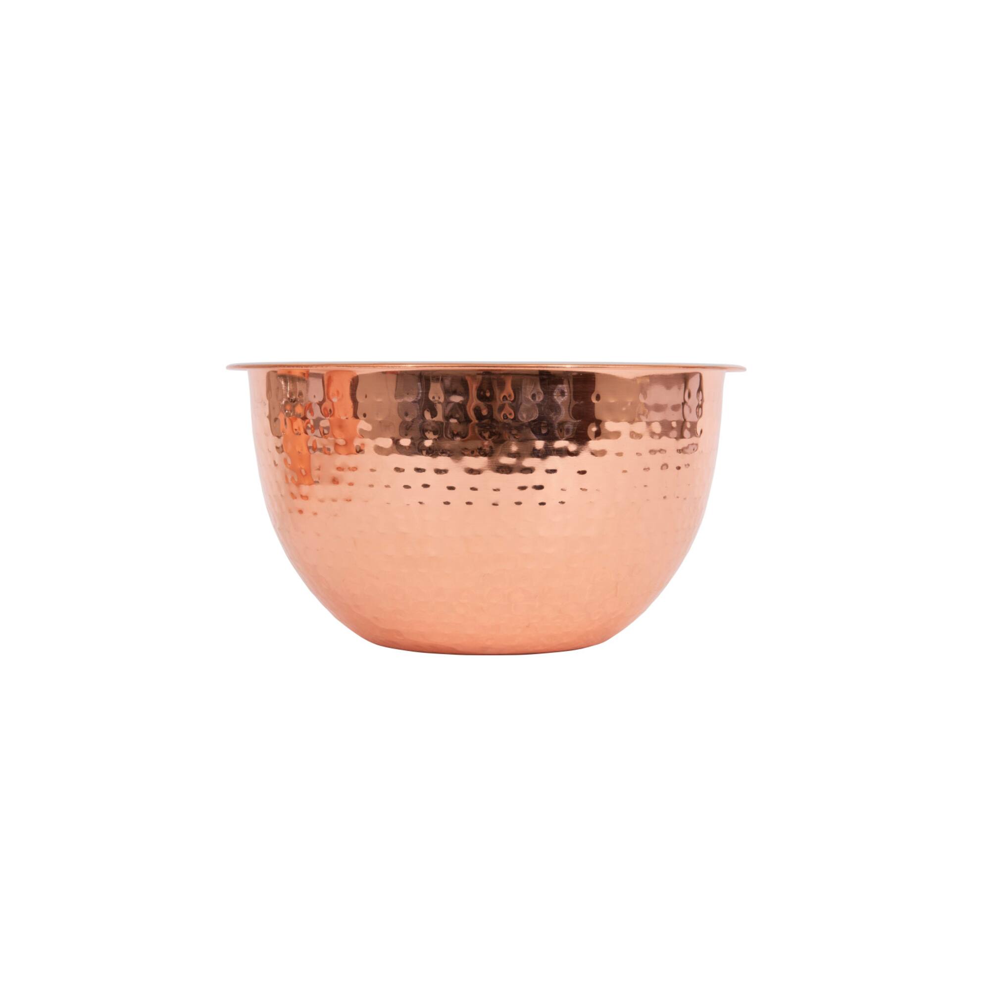 Hello Honey® Hammered Metallic Stainless Steel Bowls Set